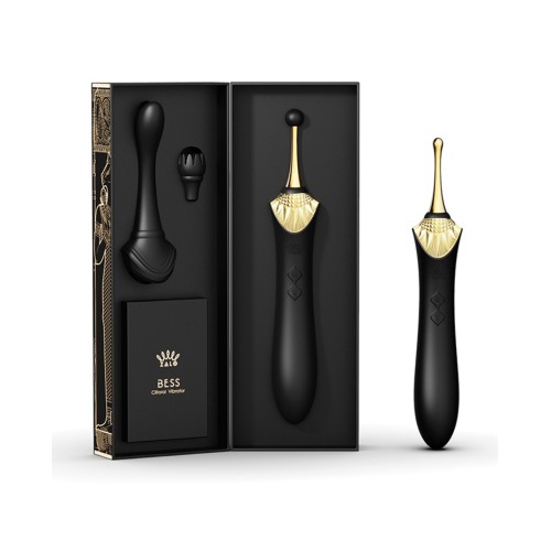 Vibrador Clitoriano ZALO Bess Negro Obsidiana