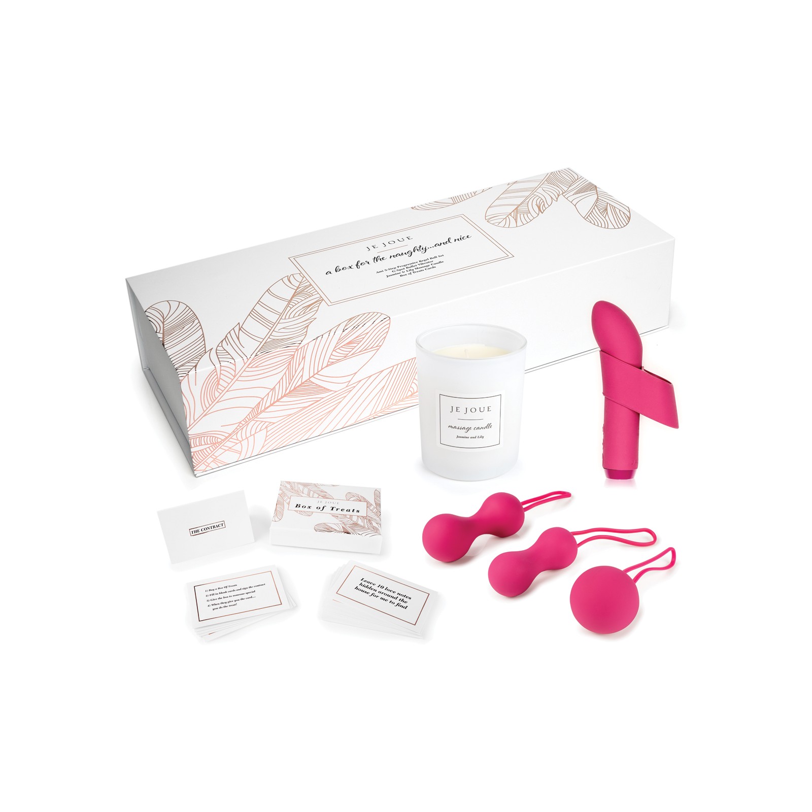 Je Joue Naughty Nice Gift Set Fuchsia