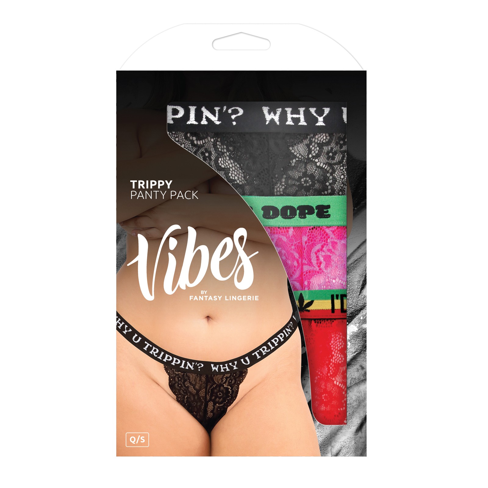 Pack de 3 Tangas Vibes Trippy - Colores Variados