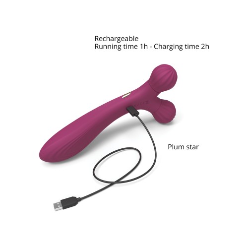 Love to Love Fireball Forked Vibrator - Body Massager