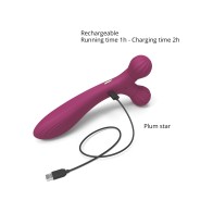 Love to Love Fireball Forked Vibrator - Body Massager