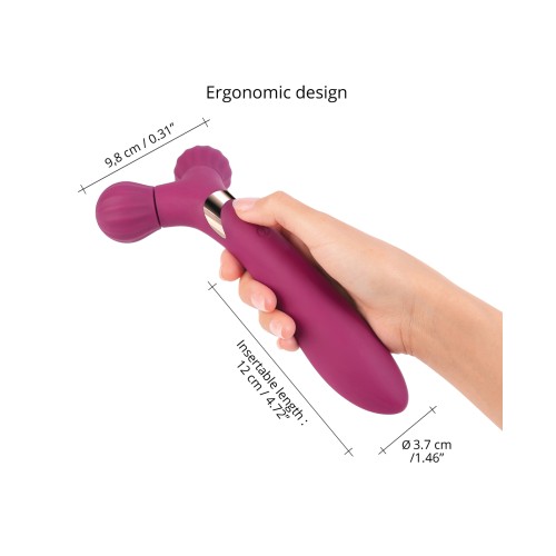 Love to Love Fireball Forked Vibrator - Body Massager