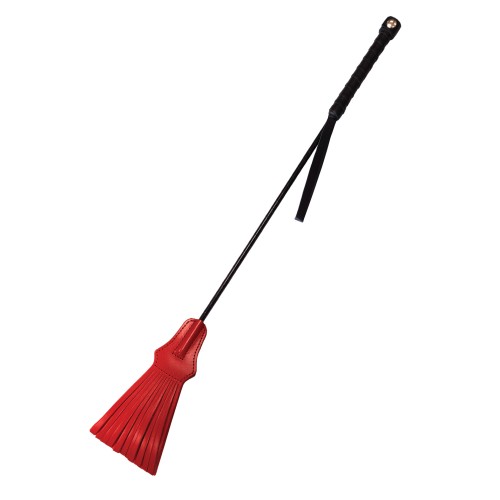 Rouge Tasseled Riding Crop - Essential BDSM Gear