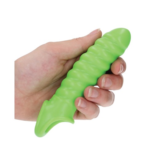 Ouch Swirl Glow in the Dark Penis Sleeve