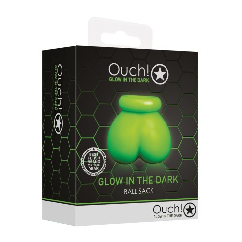 Shots Ouch Ball Sack - Glow in the Dark