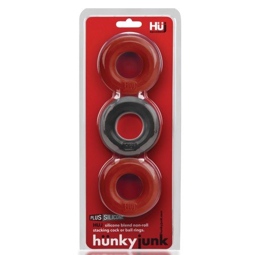 Hunky Junk C Ring Multi Pack Cherry Tar Ice