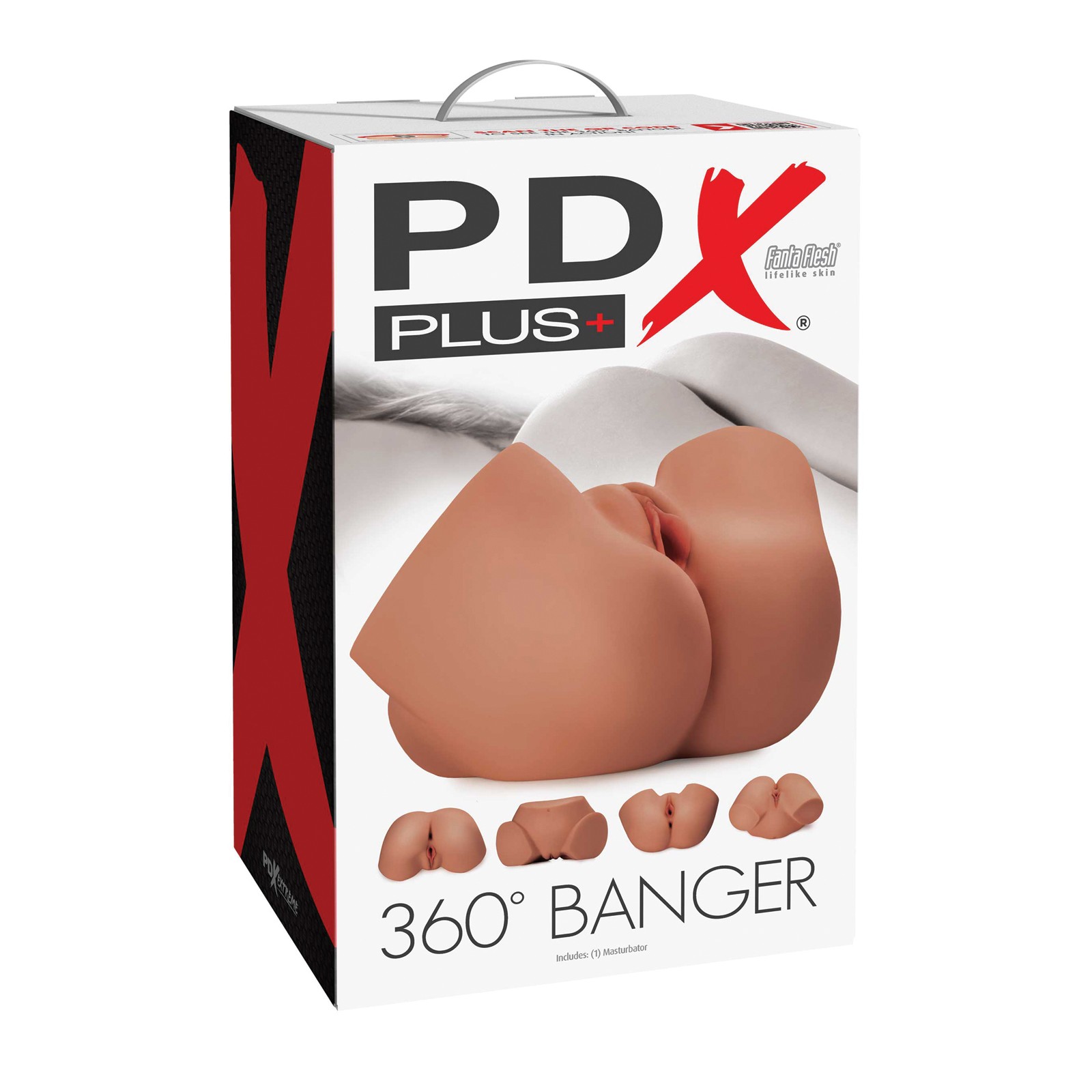 PDX Plus 360 Banger Masturbator Brown