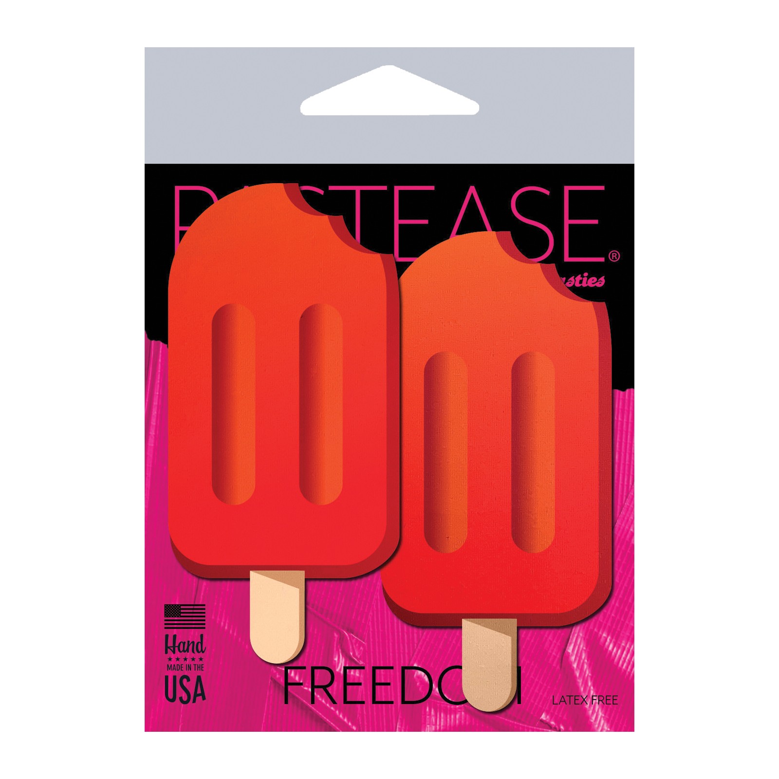 Pastease Premium Nipple Pasties Popsicle Rojo