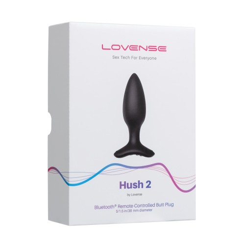 Lovense Hush 2 Butt Plug Black