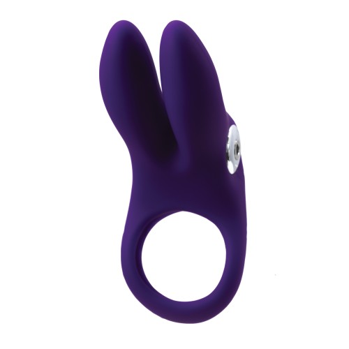 Anillo Erótico VeDO Bunny Recargable - Púrpura Profundo