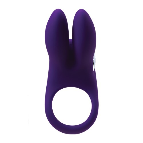 Anillo Erótico VeDO Bunny Recargable - Púrpura Profundo