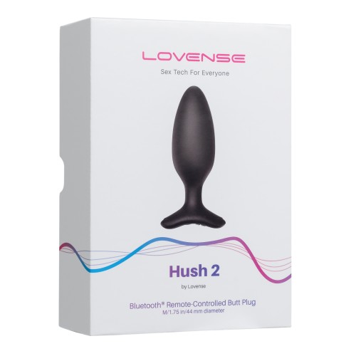 Lovense Hush 2 Black Butt Plug