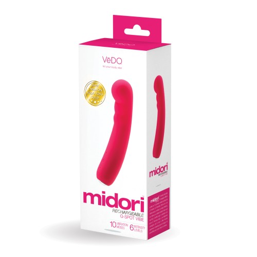 Vibrador G Spot VeDO Midori - Rosa