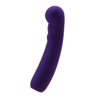 Vibrador Recargable Midori para el Punto G - Púrpura Profundo