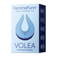 Vibrador Femme Funn Volea con Punta Fluctuante - Azul Claro