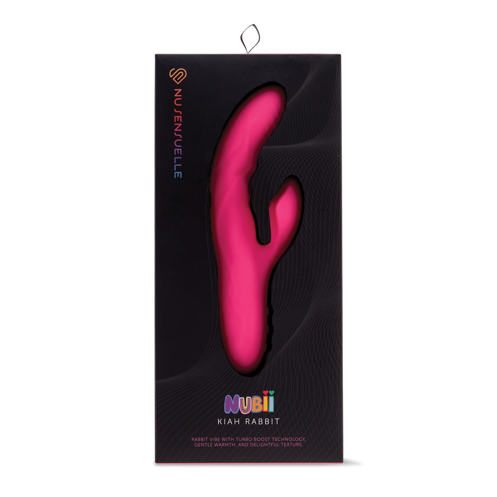 Nu Sensuelle Kiah Turbo Dual Stim Rabbit Vibrator - Pink