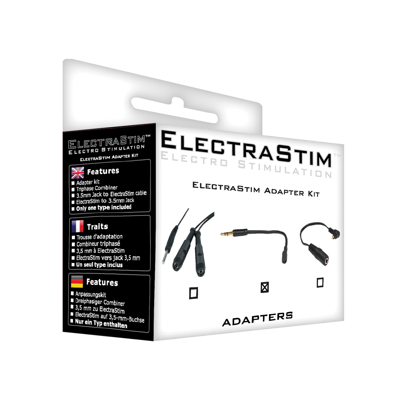 ElectraStim Cable Adapter for Enhanced E-Stim Fun