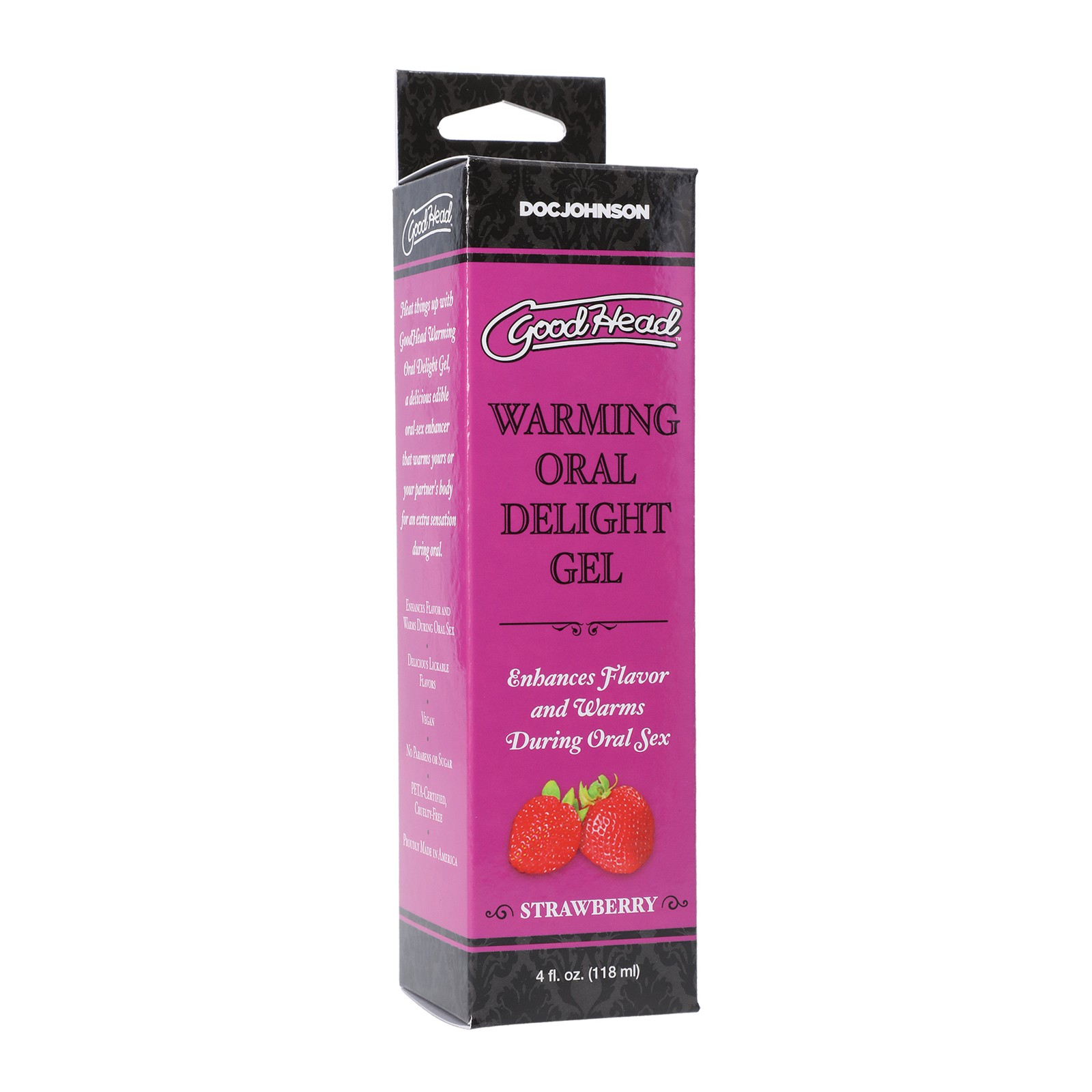 GoodHead Warming Oral Delight Gel 4 oz Strawberry