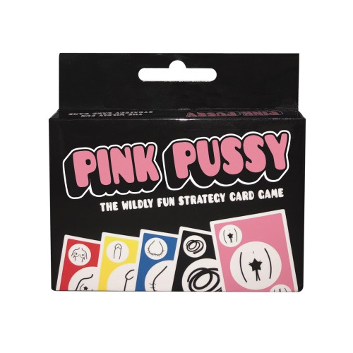 Juego de Cartas de Estrategia Pink Pussy para Diversión para Adultos