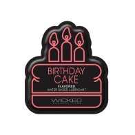 Wicked Sensual Care Birthday Cake Water Based Lubricant