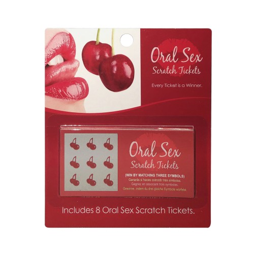 Oral Sex Scratch Tickets - Exciting Couples Game