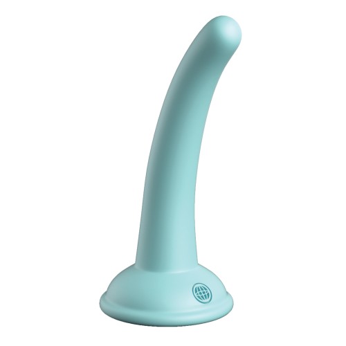 Dillio Platinum 5" Curious Five Silicone Dildo - Teal