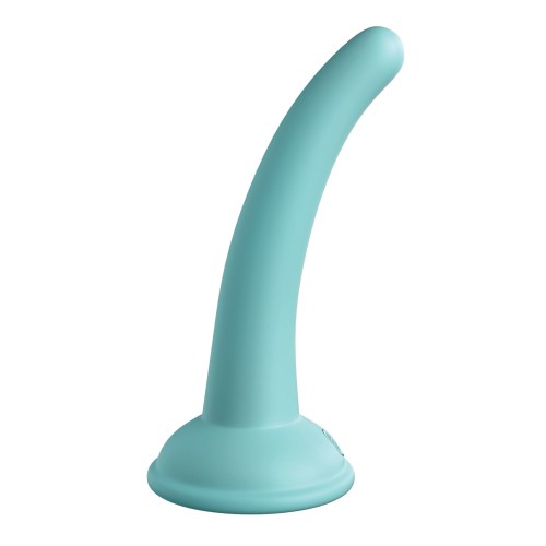 Dillio Platinum 5" Curious Five Silicone Dildo - Teal