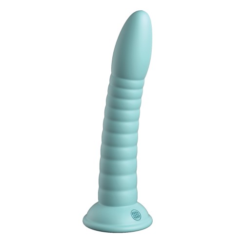 Dillio Platinum 7 Inch Wild Thing Silicone Dildo Teal