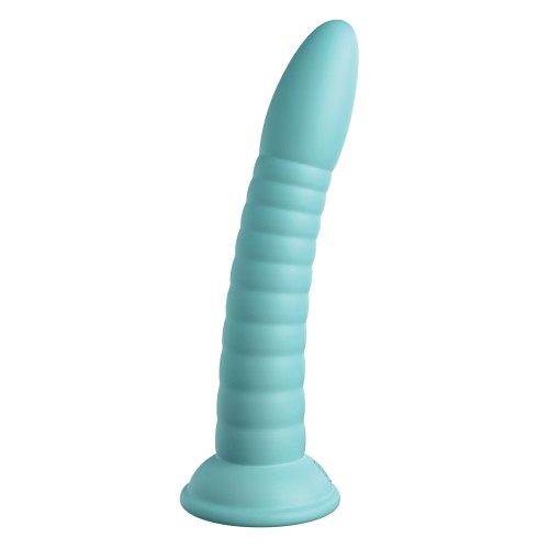 Dillio Platinum 7 Inch Wild Thing Silicone Dildo Teal