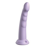 Dildo Dillio Platinum de 7 Pulgadas Slim Seven Púrpura