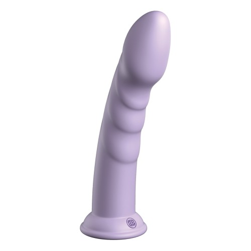 Dillio Platinum 8" Super Eight Silicone Dildo - Purple