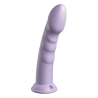 Dillio Platinum 8" Super Eight Silicone Dildo - Purple