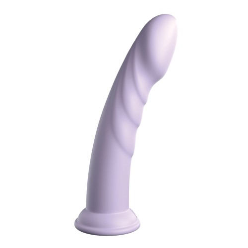 Dillio Platinum 8" Super Eight Silicone Dildo - Purple