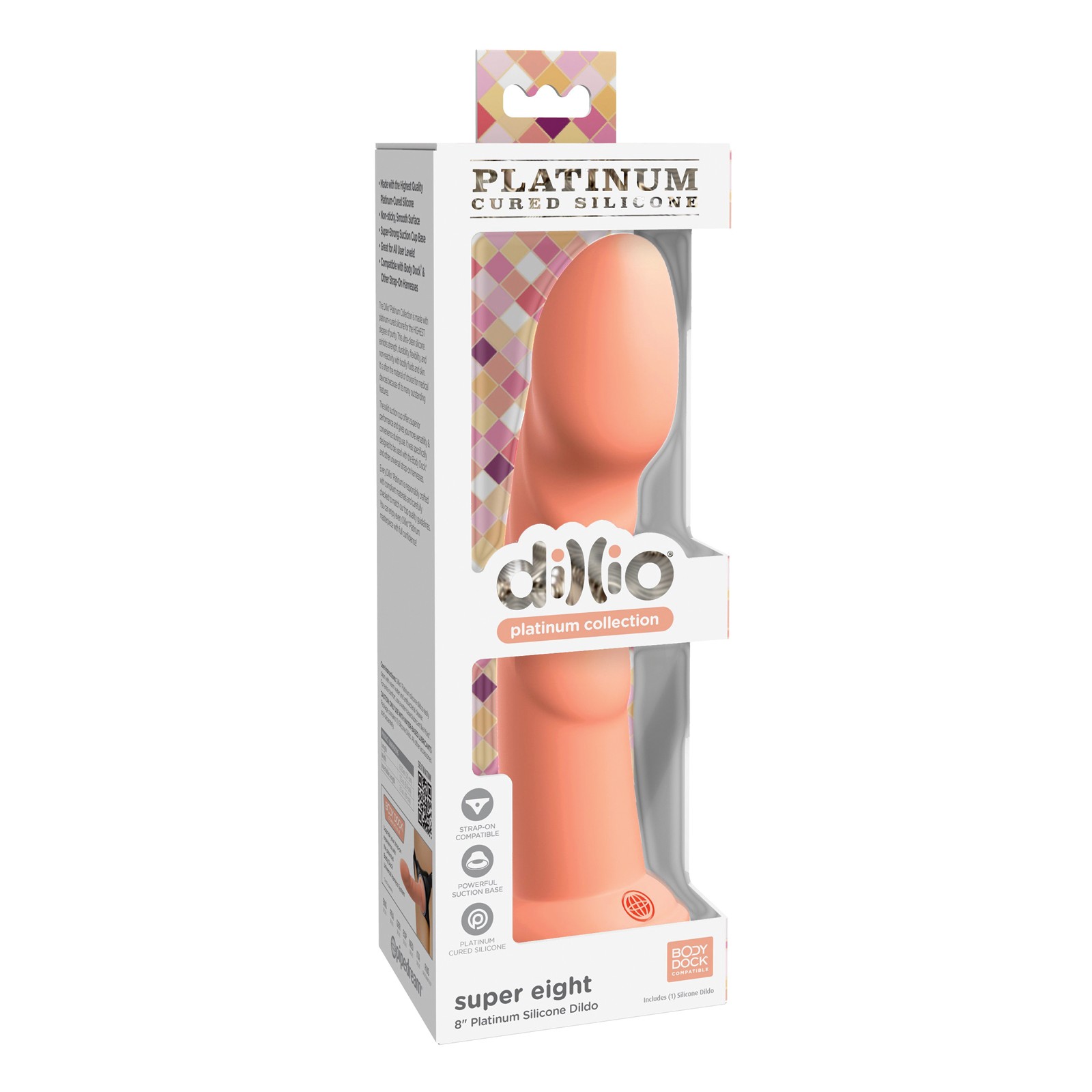 Dillio Platinum Super Eight Dildo - Reliable Quality