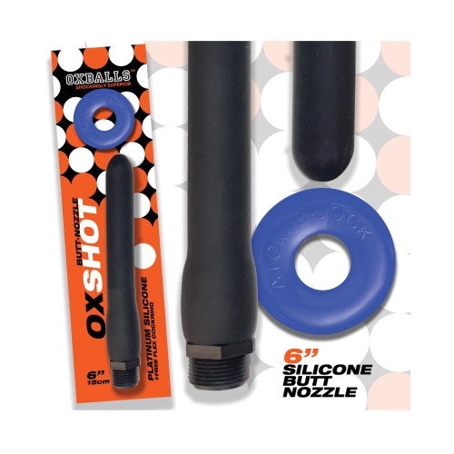 Oxballs Oxshot 6 inch Butt Nozzle with Cockring