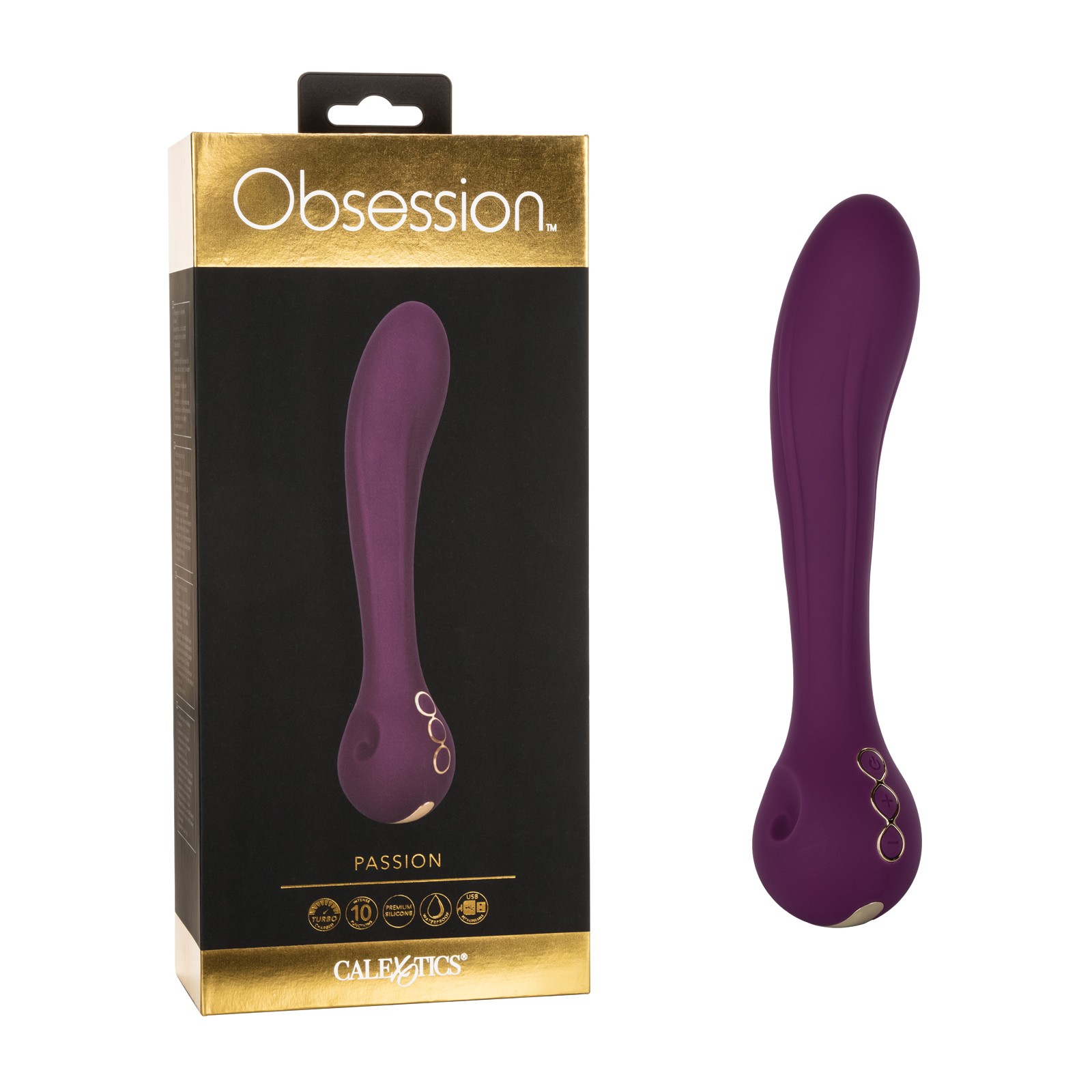 Vibrador Turbo Obsession Passion Púrpura