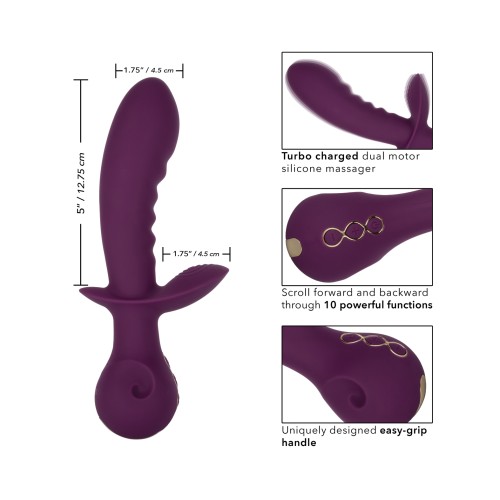 Obsession Lover Dual Vibrator Purple