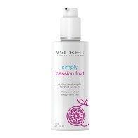 Lubricante a Base de Agua Wicked Sensual Care - Fruta de la Pasión