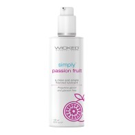 Wicked Passion Fruit Water-Based Lubricant - 4 oz