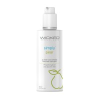 Wicked Sensual Care Pear Water Based Lubricant for Pleasure