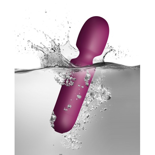 SugarBoo Playful Passion Wand Vibrator Burgundy