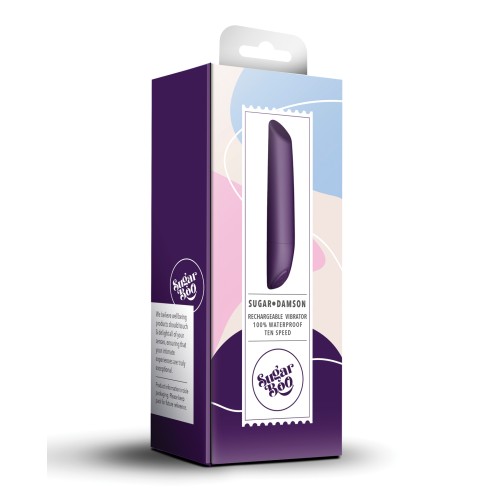 SugarBoo Vibrador Recargable Sugar Damson - Damson - Sensaciones Deliciosas