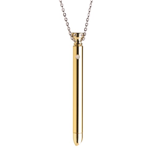 Charmed 7X Vibrating Necklace - Gold