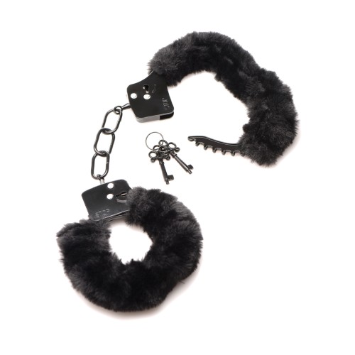 Master Series Cuffed in Fur Furry Handcuffs for Sensual Bondage