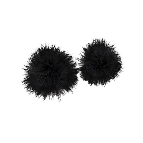 Nipplicious Furball Nipple Pasties - Black