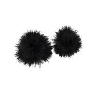 Nipplicious Furball Nipple Pasties - Black