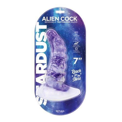 Stardust Alien Cock Dildo - Purple