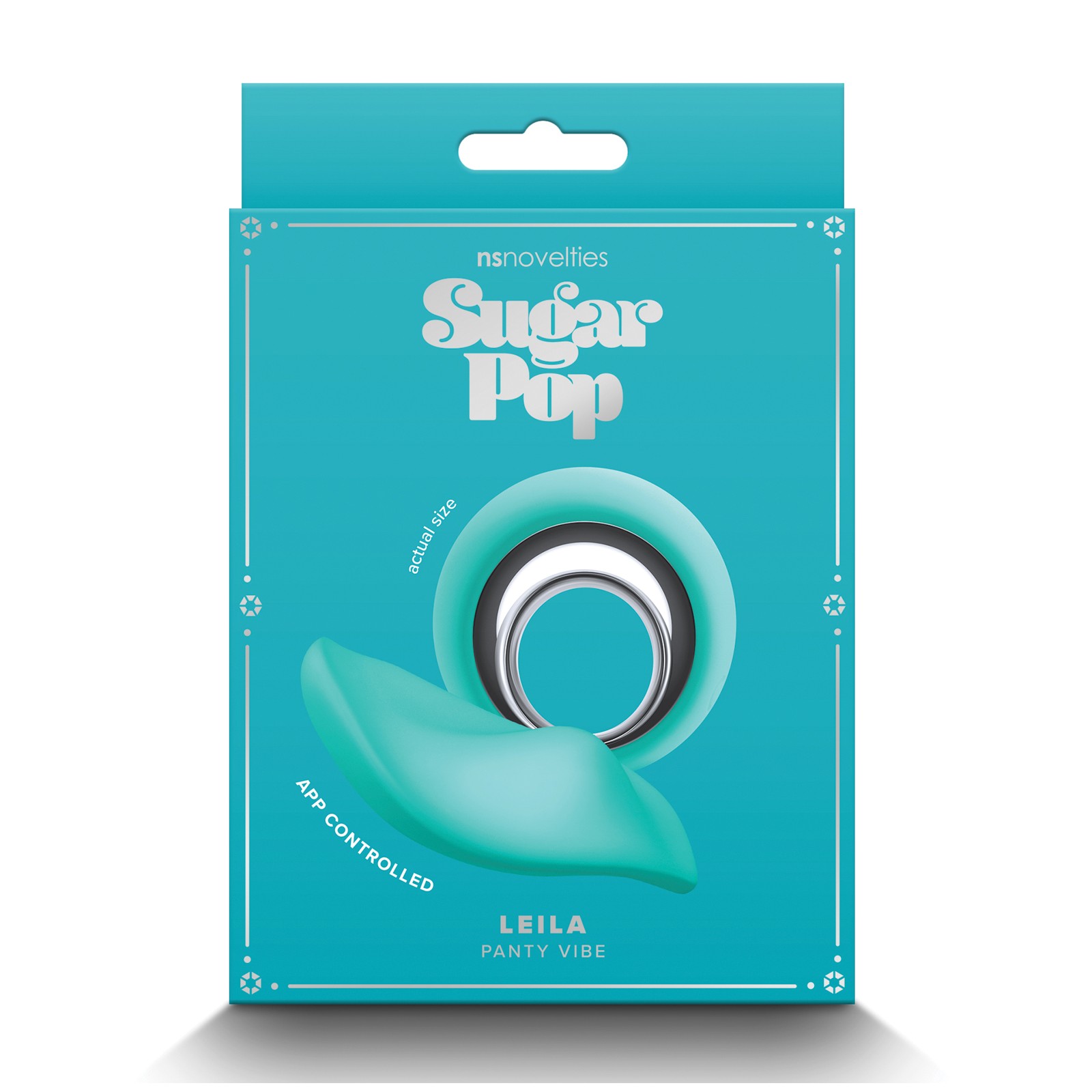 Sugar Pop Leila Teal Panty Vibrator - App Controlled