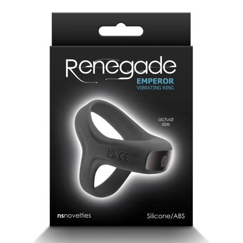 Renegade Emperor Black Vibration Rings