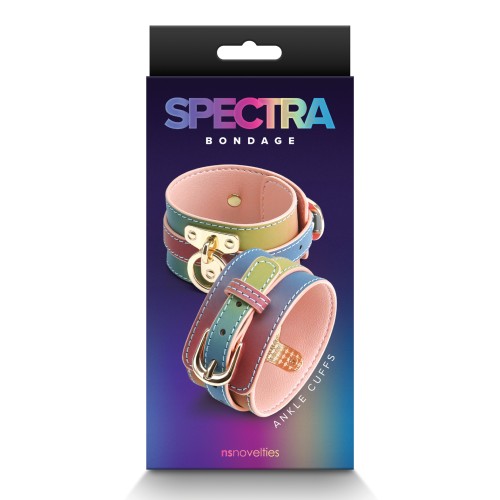 Spectra Bondage Ankle Cuff Rainbow